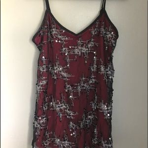 BKE Boutique Sequin Tank